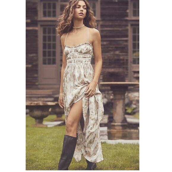Free People Dresses & Skirts - Free People Charlie Bustier Slip Maxi Dress